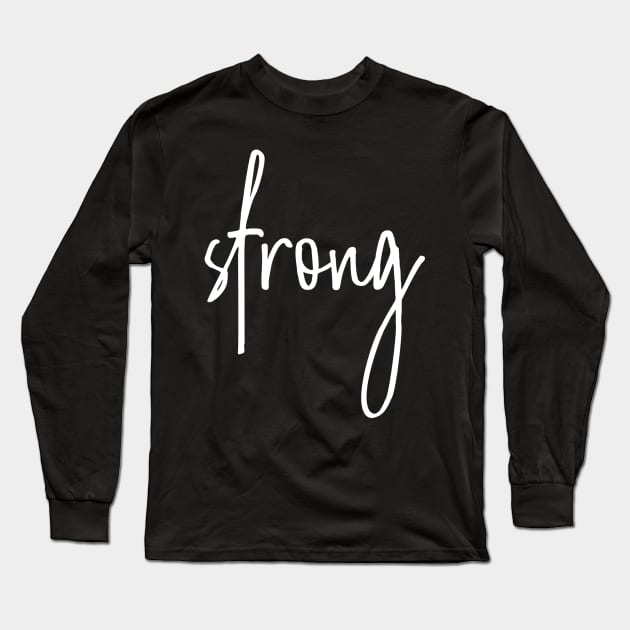 strong design Long Sleeve T-Shirt by NJORDUR